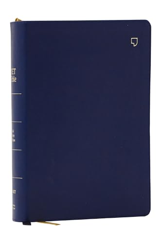 Net Bible, Full Notes Edition (Net, Blue Leathersoft, Comfort Print): Holy Bible by Thomas Nelson, Imitation Leather book cover