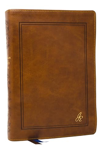 The Jonathan Edwards Study Bible: Experience Abiding Joy in Christ (Nkjv, Brown Leathersoft, Red Letter, Comfort Print) by Everhard Matthew, Imitation Leather book cover