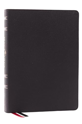 Lsb, MacArthur Study Bible, Black Genuine Leather, Comfort Print, Thumb Indexed: Unleashing God's Truth One Verse at a Time (Holy Bible, Legacy Standa book cover
