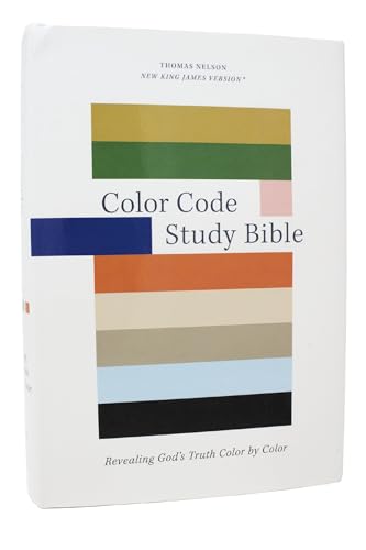Color Code Study Bible, Revealing God's Truth Color by Color (Nkjv, Hardcover, Red Letter) by Thomas Nelson, Hardcover book cover