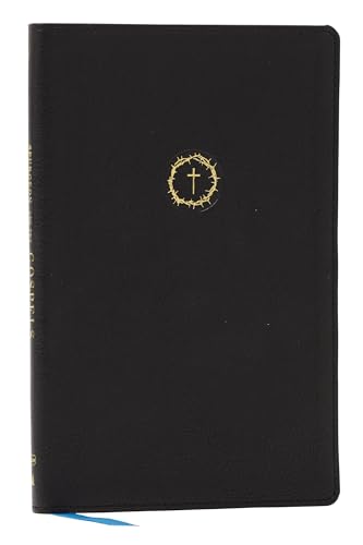 Spurgeon and the Gospels: The Gospels with Devotions from Charles Spurgeon (Nkjv, Black Leathersoft, Comfort Print) by Charles H Spurgeon, Imitation Leather book cover