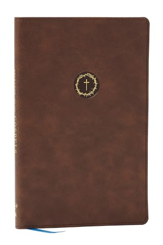 Spurgeon and the Gospels: The Gospels with Devotions from Charles Spurgeon (Nkjv, Brown Leathersoft, Comfort Print) by Charles H Spurgeon, Imitation Leather book cover