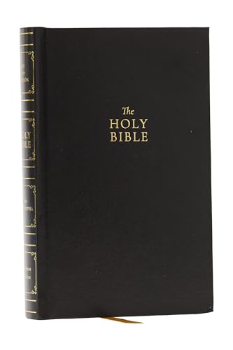1611 KJV with Apocrypha, Hardcover: Holy Bible by Thomas Nelson, Hardcover book cover