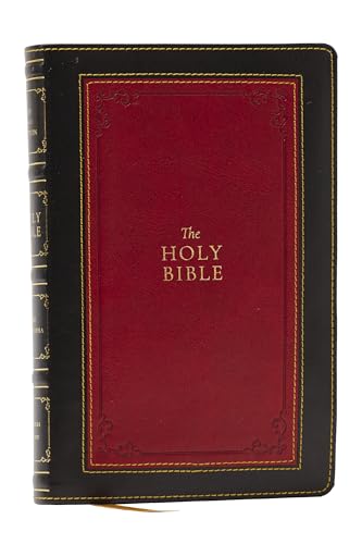 1611 KJV with Apocrypha, Black Leathersoft: Holy Bible by Thomas Nelson, Imitation Leather book cover