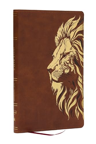 Kjv, Personal Size New Testament, Tan Leathersoft, Red Letter, Comfort Print by Thomas Nelson, Imitation Leather book cover
