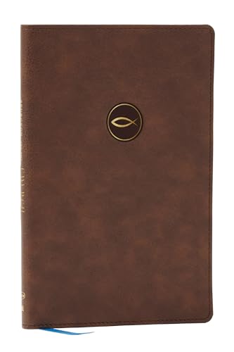 Spurgeon and the Church: Acts Through Revelation with Devotions from Charles Spurgeon (Nkjv, Brown Leathersoft, Comfort Print) by Charles Haddon Spurgeon, Imitation Leather book cover
