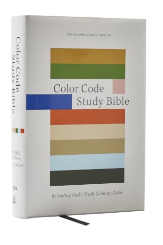 Color Code Study Bible, Revealing God's Truth Color by Color (Niv, Hardcover, Red Letter, Comfort Print) by Thomas Nelson Publishers, Hardcover book cover