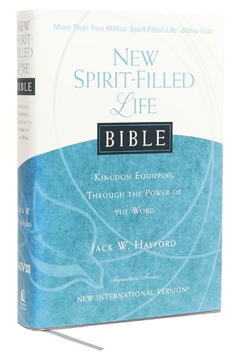 New Spirit-Filled Life Bible-NIV-Signature by Thomas Nelson, Hardcover book cover