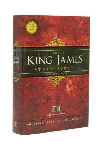 Study Bible-KJV by Thomas Nelson, Hardcover book cover