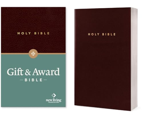 Gift and Award Bible-Nlt by New Living Translation, Imitation Leather book cover
