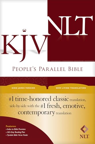 People's Parallel Bible-PR-KJV/NLT by Tyndale, Hardcover book cover