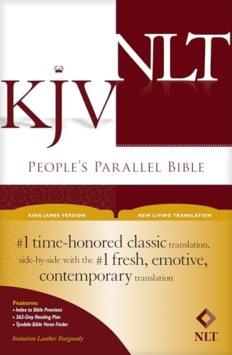 People's Parallel Bible-PR-KJV/NLT by Tyndale, Imitation Leather book cover