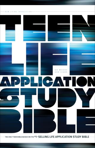 Teen Life Application Study Bible-NLT by New Living Translation, Paperback book cover