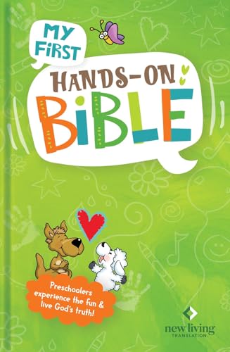 My First Hands-On Bible (Hardcover) by New Living Translation, Hardcover book cover
