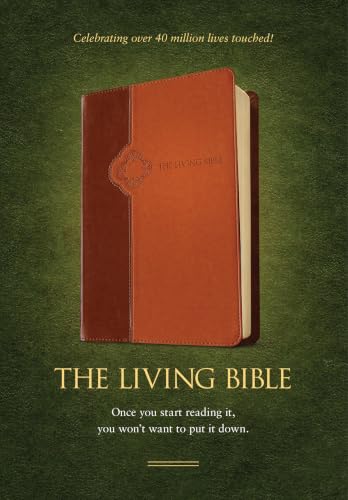 Living Bible-LIV: Paraphrased by Tyndale, Imitation Leather book cover