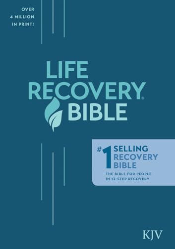 Life Recovery Bible-KJV by Tyndale, Paperback book cover