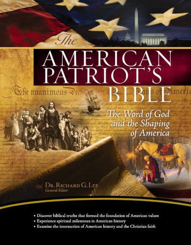American Patriot's Bible-NKJV: The Word of God and the Shaping of America by Richard Lee, Hardcover book cover