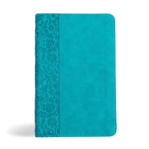NASB Personal Size Bible, Teal Leathertouch by Holman Bible Publishers, Imitation Leather book cover