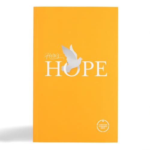 CSB Here's Hope Bible, Trade Paper by Csb Bibles by Holman, Paperback book cover