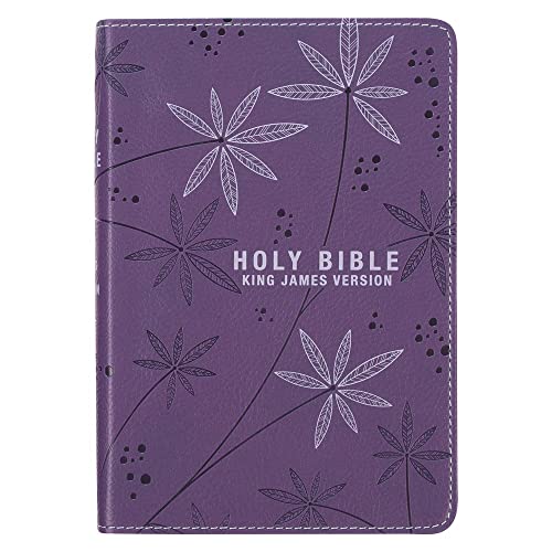 KJV Pocket Edition: Purple by Christian Art Gifts, Imitation Leather book cover