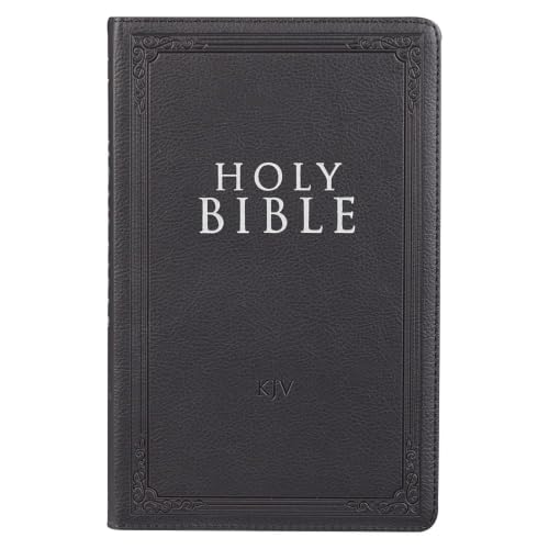KJV Budget Gift & Award Lux-Leather Black by Christian Art Gifts, Imitation Leather book cover