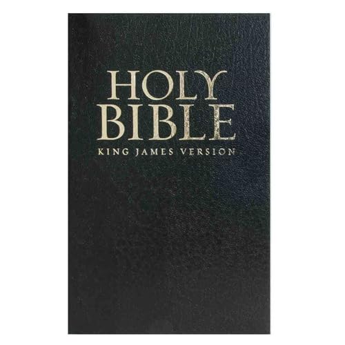 KJV Budget Gift & Award Soft Cover Black by Christian Art Gifts, Imitation Leather book cover