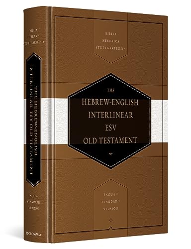 Hebrew-English Interlinear Old Testament-ESV by Thom Blair, Hardcover book cover