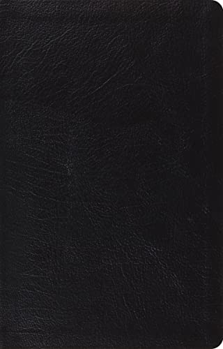 Large Print Thinline Reference Bible-ESV by Esv Bibles, Leather book cover