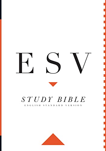 Study Bible-ESV-Large Print by T Desmond Alexander, Hardcover book cover