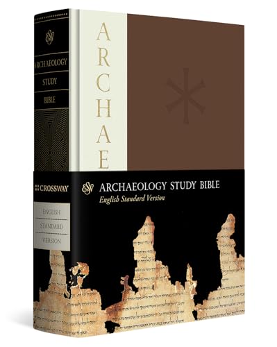 ESV Archaeology Study Bible by David L Adams, Hardcover book cover