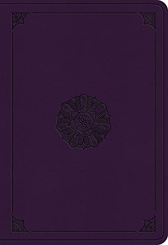 ESV Student Study Bible (Trutone, Lavender, Emblem Design) by Esv Bibles, Imitation Leather book cover