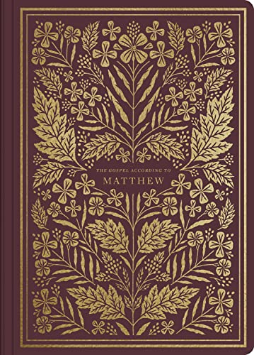 ESV Illuminated Scripture Journal: Matthew by Esv Bibles, Paperback book cover