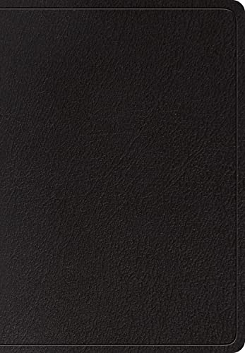 ESV Super Giant Print Bible (Black) by Esv Bibles, Leather book cover