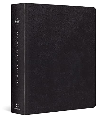 ESV Journaling Study Bible (Hardcover, Black) by Wayne Grudem, Hardcover book cover