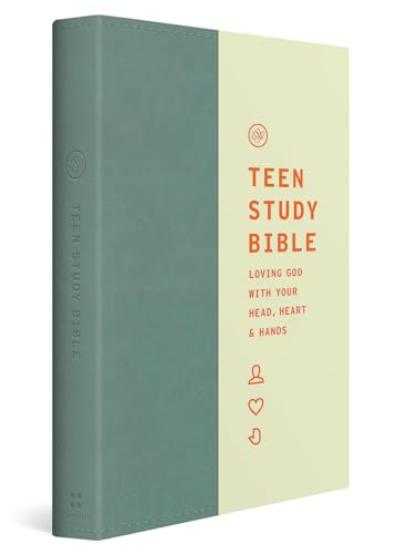 ESV Teen Study Bible (Trutone, Seaside Blue) by Jon Nielson, Imitation Leather book cover