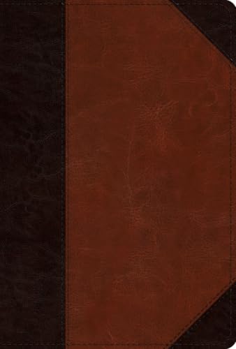 ESV Men's Study Bible (Trutone, Brown/Cordovan, Portfolio Design) by Ray Ortlund, Imitation Leather book cover