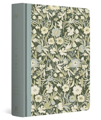 ESV Single Column Journaling Bible, Large Print, Artist Series (Cloth Over Board, Lulie Wallace, Martha) by Lulie Wallace, Hardcover book cover