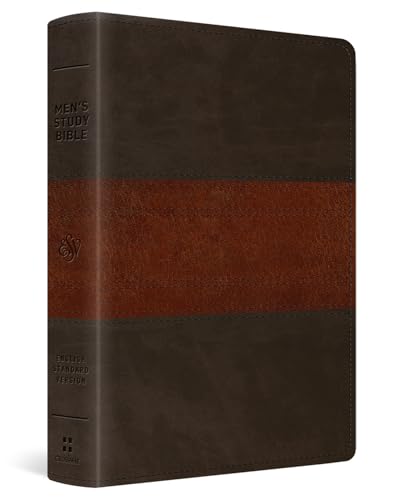 ESV Men's Study Bible (Trutone, Forest/Tan, Trail Design) by Ray Ortlund, Imitation Leather book cover