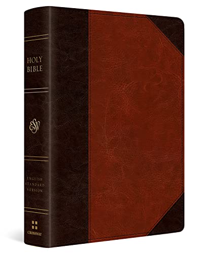 ESV Reader's Bible (Trutone, Brown/Cordovan, Portfolio Design) by Esv Bibles, Imitation Leather book cover