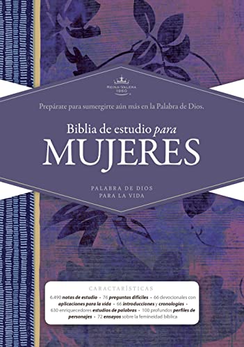 Rvr 1960 Biblia de Estudio Para Mujeres, Tapa Dura (Spanish Language) by Dorothy Kelley Patterson, Hardcover book cover