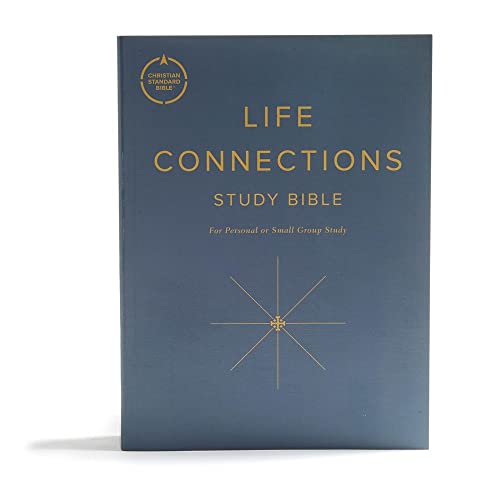 CSB Life Connections Study Bible, Trade Paper: For Personal or Small Group Study by Lyman Coleman, Paperback book cover