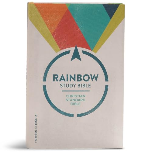 CSB Rainbow Study Bible, Hardcover by Csb Bibles by Holman, Hardcover book cover