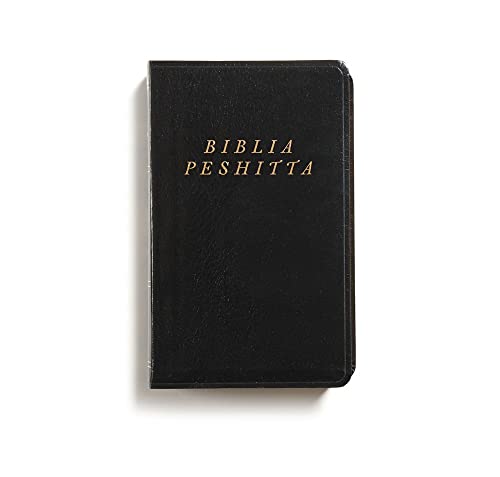 Biblia Peshitta, Negro Imitacion Piel: Revisada Y Aumentada by B&h Espanol Editorial, Imitation Leather book cover