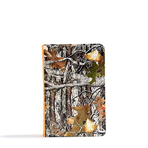 CSB Sportsman's Bible: Large Print Compact Edition, Mothwing Camouflage Leathertouch (Compact) by Csb Bibles by Holman, Imitation Leather book cover