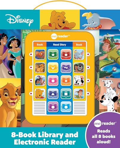 Disney: Me Reader 8-Book Library and Electronic Reader Sound Book Set [With Audio Player and Battery] book cover