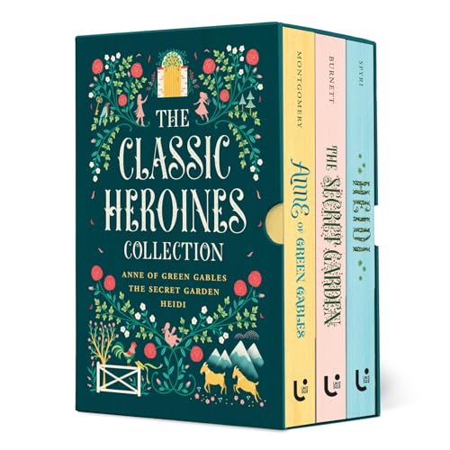 The Classic Heroines Collection Boxed Set: Anne of Green Gables, Heidi, the Secret Garden book cover