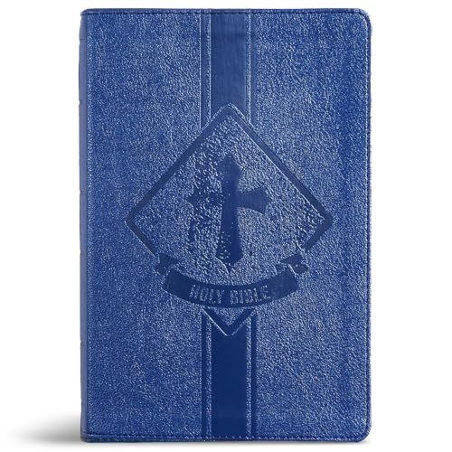 KJV Kids Bible, Royal Blue Leathertouch by Holman Bible Publishers, Imitation Leather book cover