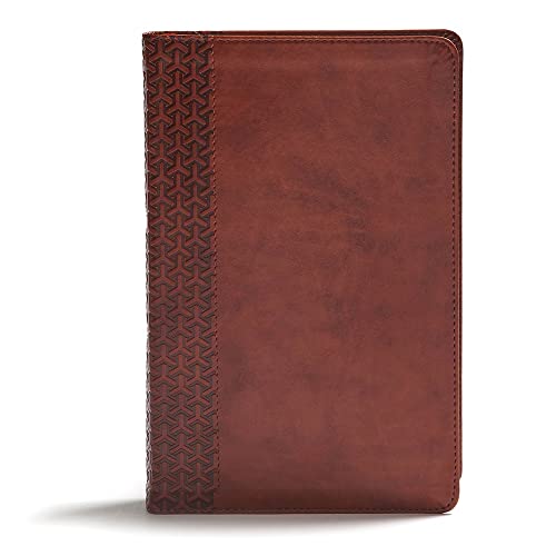 CSB Everyday Study Bible, British Tan Leathertouch by Csb Bibles by Holman, Imitation Leather book cover