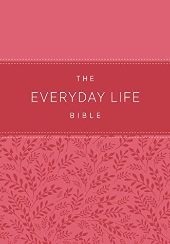 The Everyday Life Bible: The Power of God's Word for Everyday Living by Joyce Meyer, Leather book cover