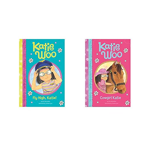 Katie Woo: Cowgirl Katie/Fly High, Katie! book cover